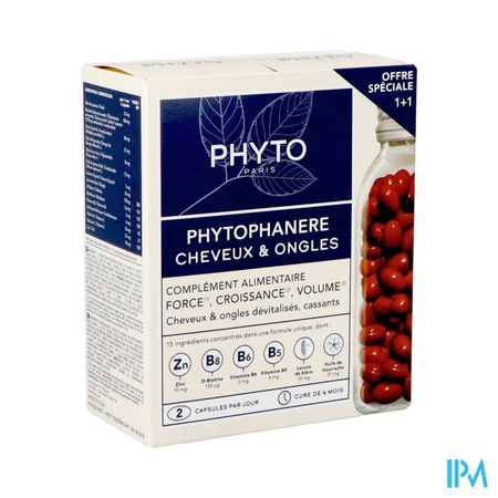 Phytophanere Cheveux & Ongles Caps 2x120