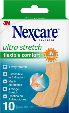 Nexcare 3m Ultra Strech Comf.flex. Ha Strip 10 3
