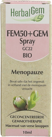 Herbalgem Fem50+gem Spray Bio Gc22 Menopause 10ml 1