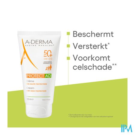 Aderma Protect Creme Atopie Spf50+ 150ml 7