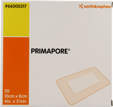 Primapore S&n Pans Post-op 10cmx 8cm 20 66000317 1
