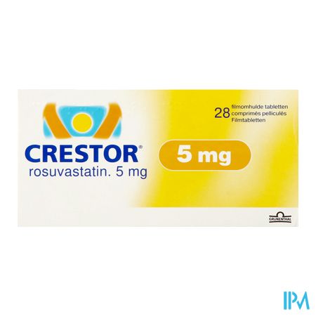 Crestor Comp Pell 28x5mg 2