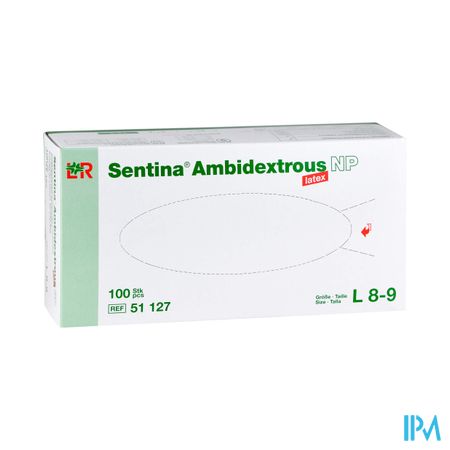 Sentina Handsch Onderzoek Ambidext.np Latex l 100
