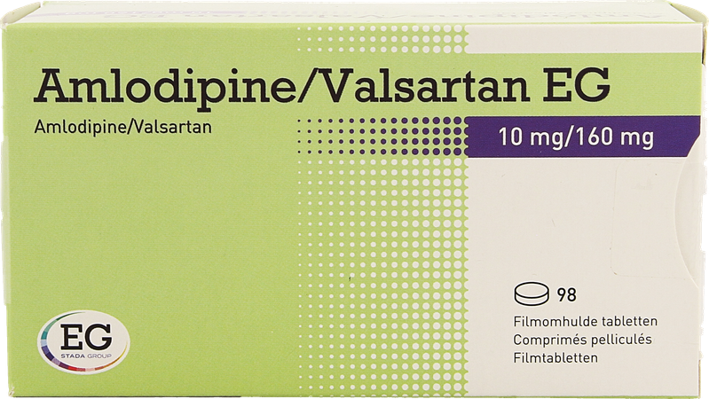 Amlodipine Valsartan EG 10Mg/160Mg Filmomh Tabl 98 1