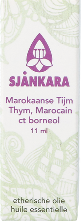 Sjankara Marokkaanse Tijm Ess. Olie Bio 11ml 1