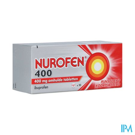 Nurofen Omhulde Tabl 30x400mg