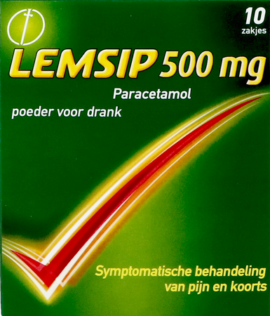 Lemsip Lemon 500 Sach Zakjes 10 2