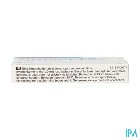 Rosuvastatine Viatris 20mg Filmomh Tabl 28 1