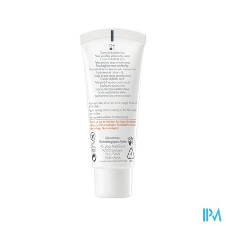 Avene Hydrance Rijk Creme 40ml 7