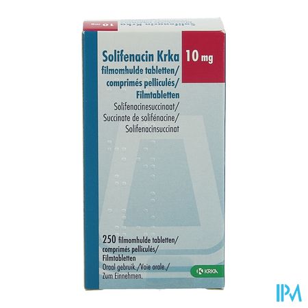 Solifenacin Krka 10mg Filmomh Tabl 250 X 10mg 1