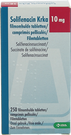 Solifenacin Krka 10mg Filmomh Tabl 250 X 10mg 1