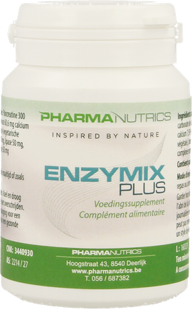 Enzymix Plus V-caps 30 Pharmanutrics 1
