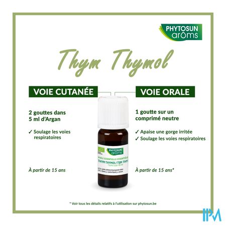 Phytosun Thym Thymol Fr-bio-01 10ml 5