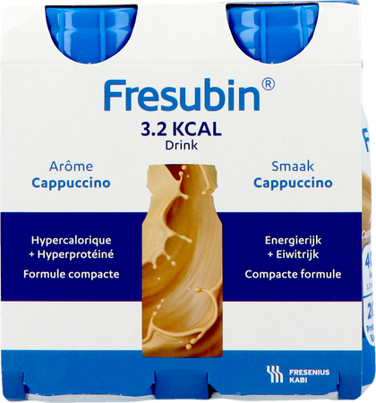 Fresubin 3.2 Kcal Drink Cappucino 4x125ml 2