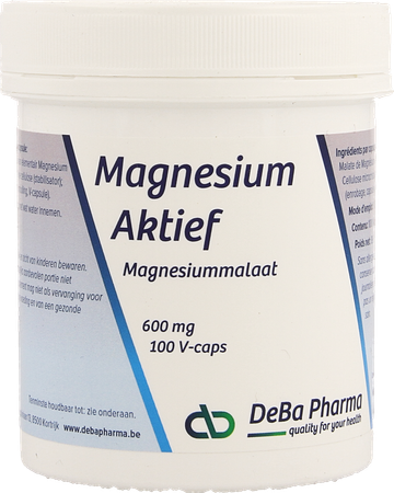 Magnesium Actif Caps 100 X 600mg Deba 4