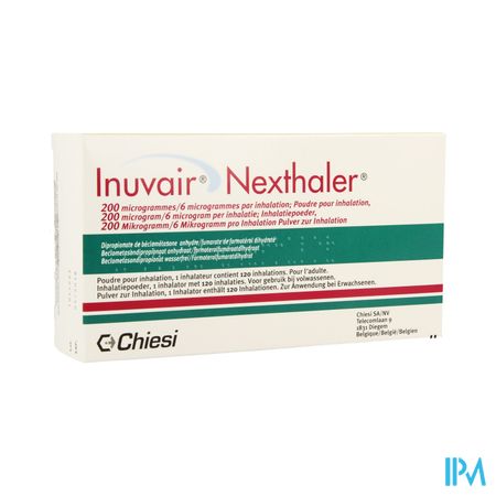 Inuvair 200/6mcg Nexthaler Doses 1x120