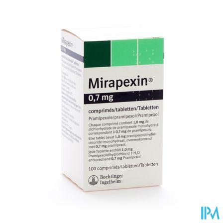 Mirapexin Comp. 100 X 0,700mg