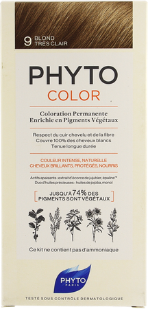 Phytocolor 9 Blond Tres Clair 3