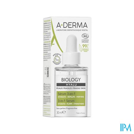 Aderma Biology Hyalu Serum 3-en-1 30ml