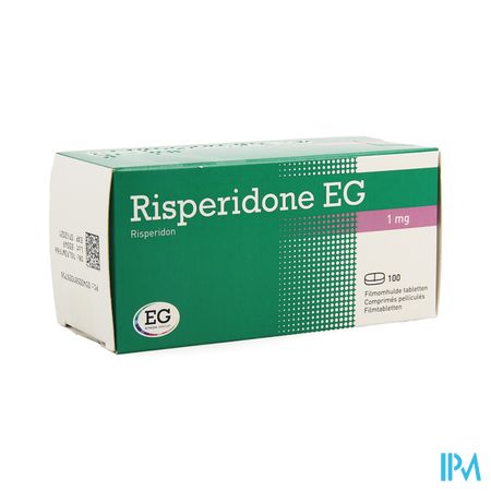 Risperidone EG Tabl 100 X 1 Mg