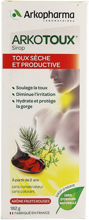 Arkotus Siroop Droog Diep Zittende Hoest 140ml 10