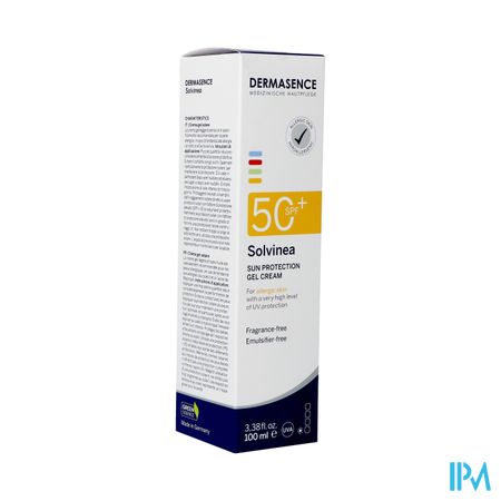 Dermasence Solvinea Protection Gel Cr Spf50+ 100ml