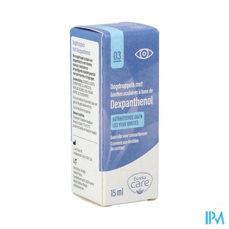 Eureka Care Oogdr.irrit.ogen Dexpanth.prov.b5 15ml