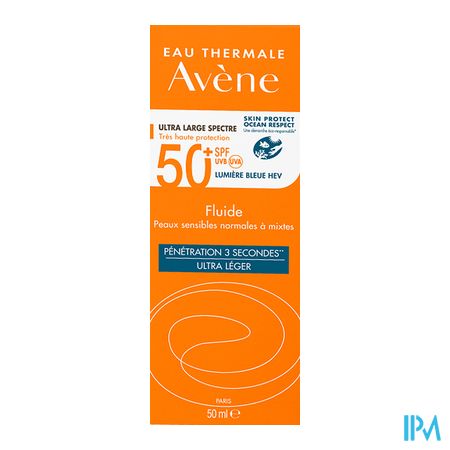 Avene Sol Spf50+ Fluide 50ml 2