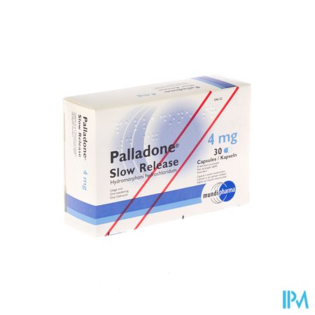 Palladone Slow Release 4mg Caps 30x 4mg