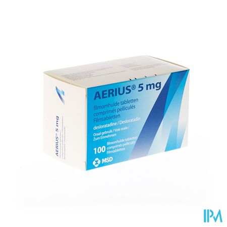 Aerius 5mg Comp Pell 100 X 5mg 1
