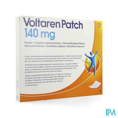 Voltaren Patch 140mg Emplatre Medicamenteux 10