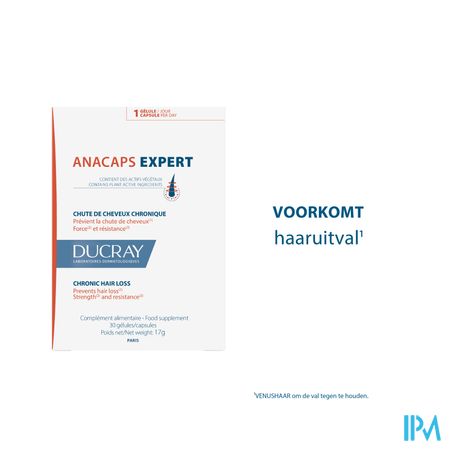Ducray Anacaps Expert Progres. Haarutival Caps 90 10
