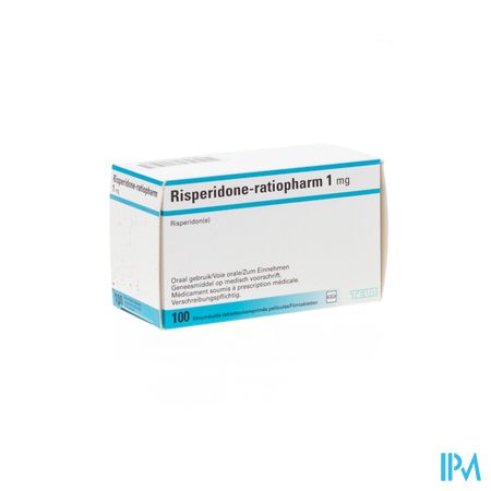 Risperidone Teva 1mg Comp 100 1
