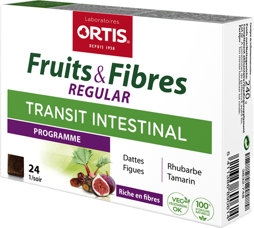 Ortis Vruchten & Vezezels Regular Blokjes 24 3