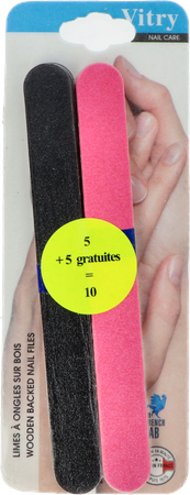 Houten Kristalvijlen Groot Model 5 + 5 Gratis 2