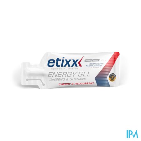 Etixx Ginseng&guar.energy Gel Red C.-cherry 1x50g