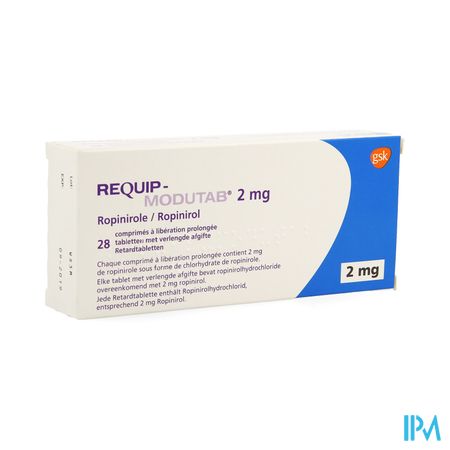 Requip Modutab Comp 28 X 2,0mg