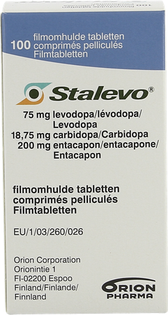 Stalevo 75mg/18,75mg/200mg Filmomh Tabl 100 1