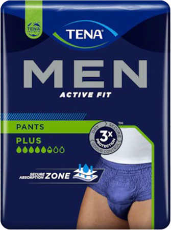 Tena Men Active Fit Pants Plus Blauw l/xl10 772610 3