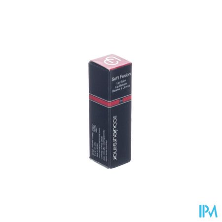 Les Couleurs De Noir Soft Fusion Lipbals.04 D.rood
