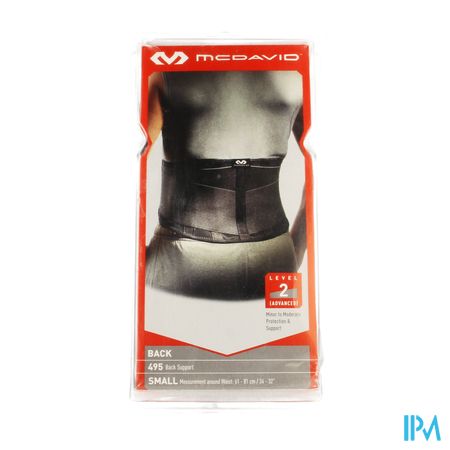 Mcdavid Lightweight Back Support Black S 495 1