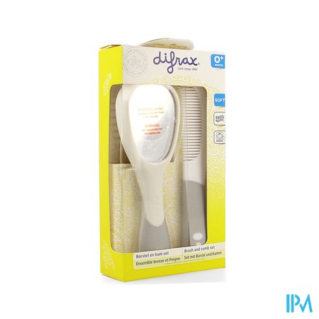 Difrax Ensemble Brosse Et Peigne Dlx