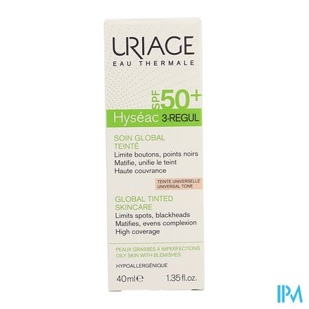 Uriage Hyseac 3-regul Soin Global Teinte Ip50+40ml 1