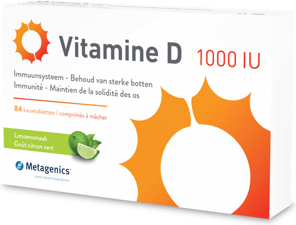 Vitamine D 1000iu Metagenics Tabl 84 1