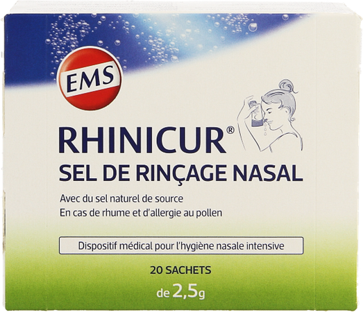 Rhinicur Sel De Rincage Nasale Sachet 20x2,5g 4