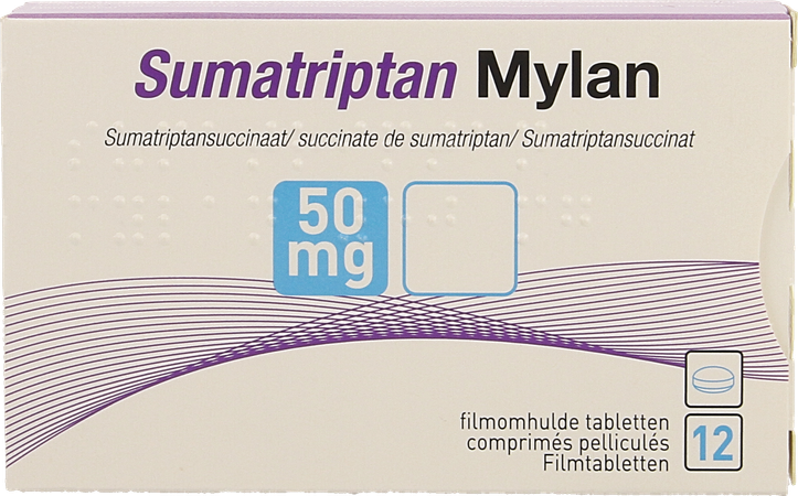 Sumatriptan Viatris 50mg Tabl 12 4