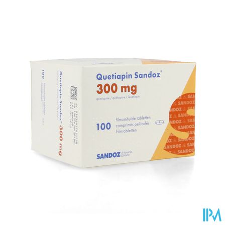 Quetiapin Sandoz Filmomh Tabl 100 X 300mg