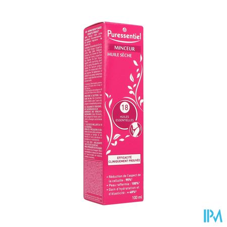 Puressentiel Minceur Huile Seche 18 Hle Ess 100ml