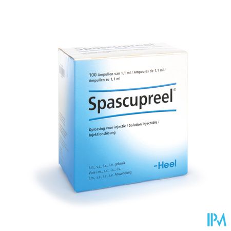 HEEL SPASCUPREEL  100x1,1ml AMP