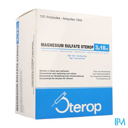 Sterop mg-sulfaat 3g 10ml 100 Amp Nm